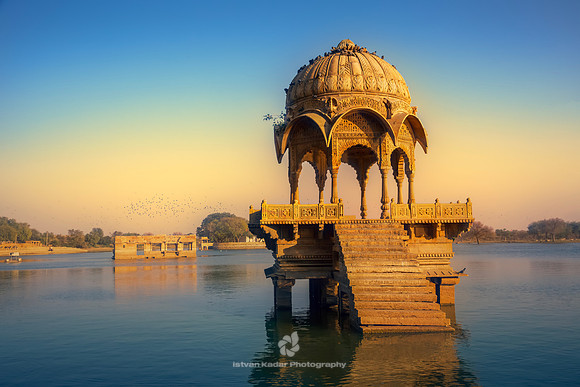 Chhatris, Gadisar Lake, Jaisalmer, India