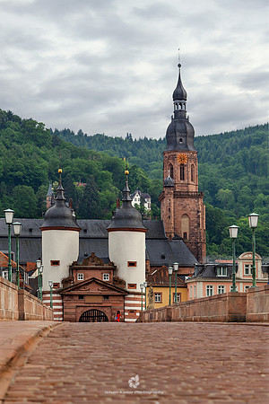 Arch, Architecture, Baden-Württemberg, "Bridge - Man Made Structure", "Building Entrance", "Building Exterior", "Cloud - Sky", "Colour Image", Day, Gate, "German Culture", Germany, "Heidelberg - Germa