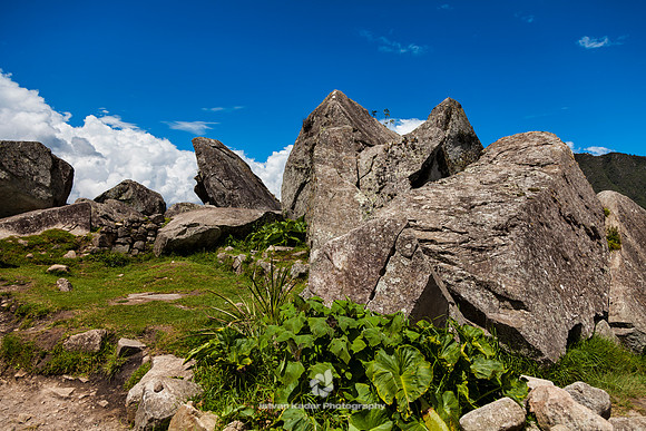 Stones at Machu Picchu