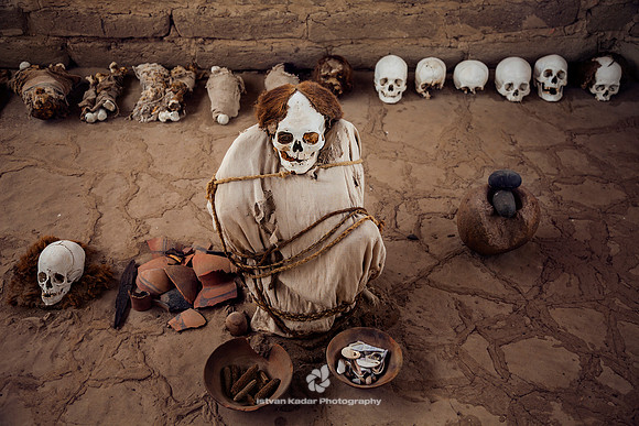 Chauchilla Family Tomb