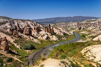 Curved Road in Cappadocia