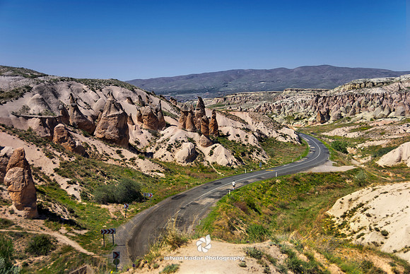 Curved Road in Cappadocia