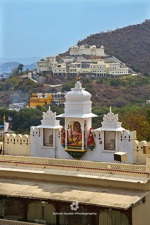 The View from City Palace, Udaipur, India