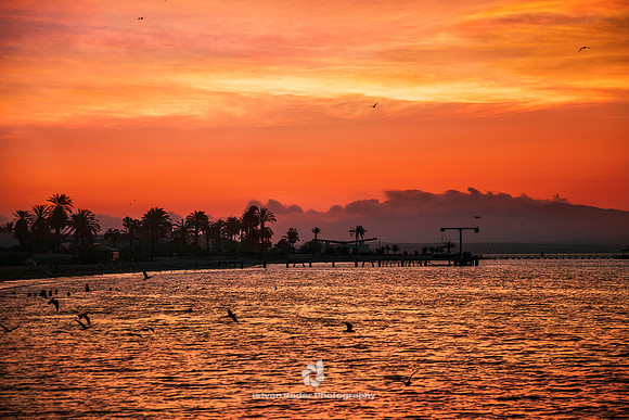 Sunset in Paracas
