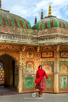 Sheesh Mahal in the Grounds of the Amber Fort,  Jaipur, India