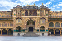 Ganesh Gate at the Amber Palace, Jaipur , India