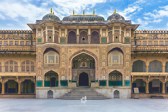 Ganesh Gate at the Amber Palace, Jaipur , India