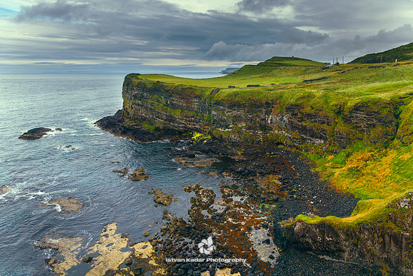 Causeway Coast in Antrim, Northern Ireland
