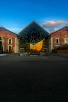 Glass Facade of the Bálna, Budapest, Hungary