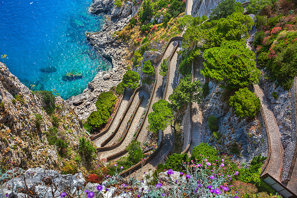 Via Krupp, Capri, Italy