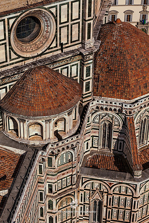 The exterior of the Cathedral of Santa Maria del Fiore