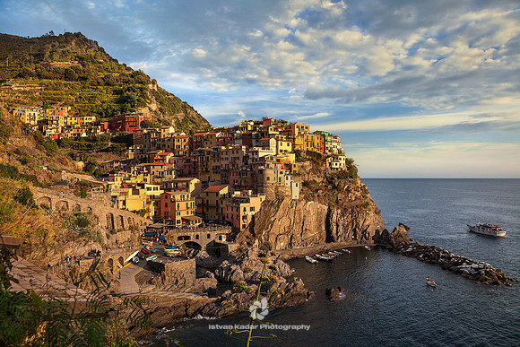 Manarola at Golden Lights