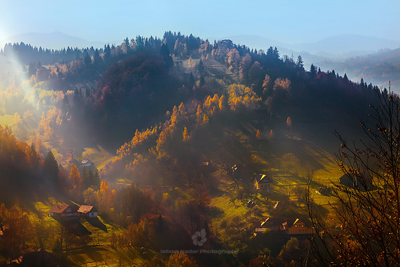 Autumn in the Carpathian Mountains