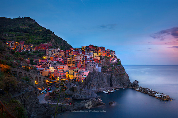 Manarola by Nightfall