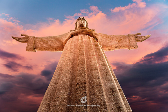 Cristo Rei at Almada, Lisbon, Portugal