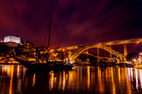 Dom Luis I Bridge at Night
