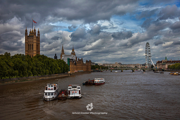 London's Thames River