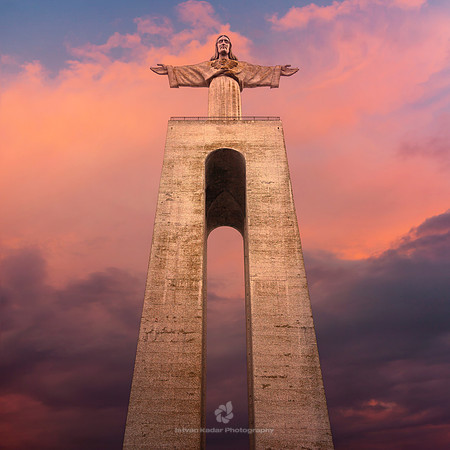Cristo Rei at Almada, Lisbon, Portugal