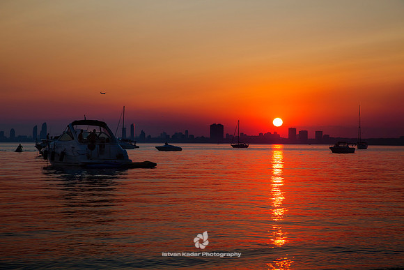 Sunset on Lake Ontario - 2013