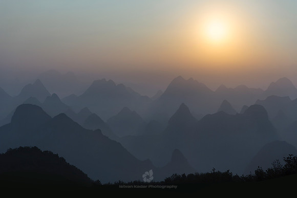 Mountains of Guangxi, China