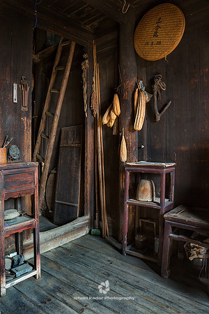 Traditional Home in Daxu Ancient Town, China