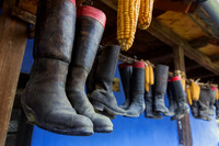 Worn Dance Boots