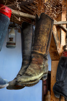 Worn Dance Boots