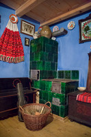 Wood Burning Tiled Stove