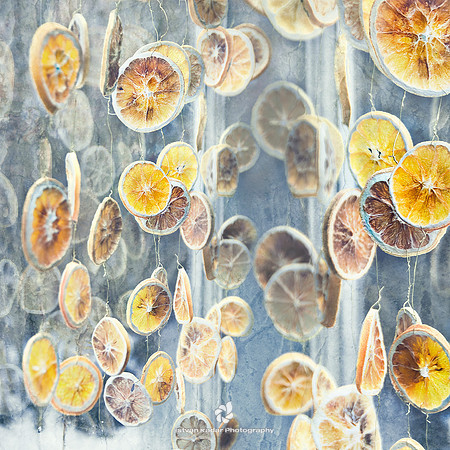Orange Curtains