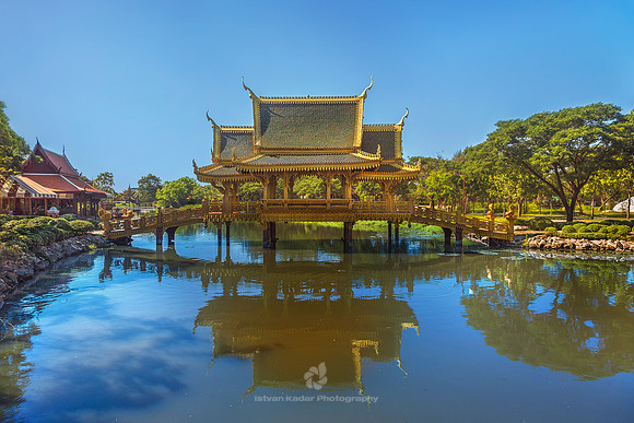 The  Sala of Ten Reincarnations, Ancient Siam, Muang Boran, Thailand