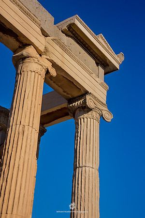 Ionic capital from the Acropolis, Athens (447-432 BCE)