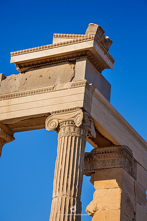 Ionic capital from the Acropolis, Athens (447-432 BCE)
