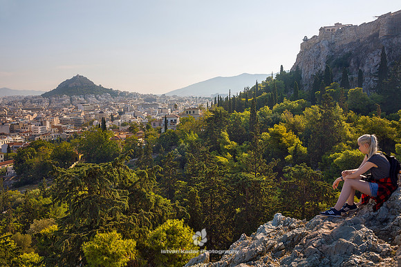 Girl in Athens