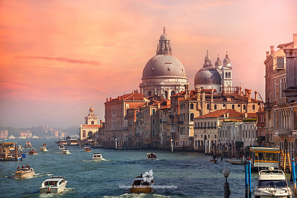 The Grand Canal at Sunset