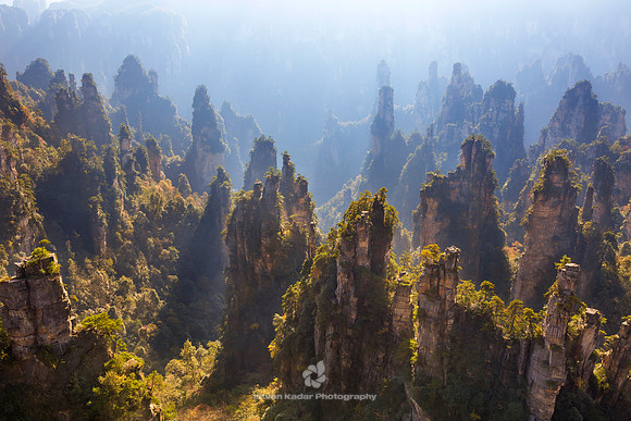Zhangjiajie Sandstone Peak Forest Geopark