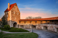 Old Medieval Fortress in Budapest