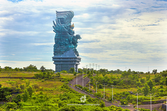 Giant statue of Garuda Wisnu Kencana, Bali, Indonesia