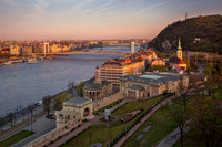 View of Budapest from the Castle Garden