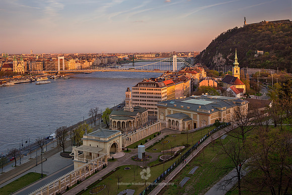 View of Budapest from the Castle Garden