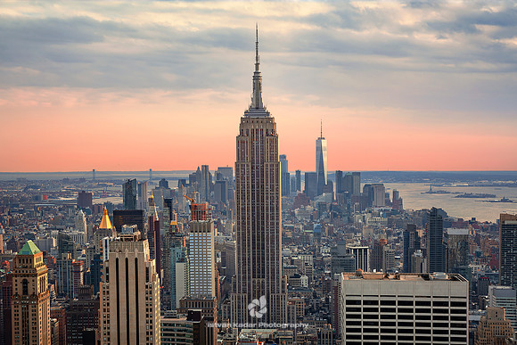 Manhattan Skyline with Empire State Building