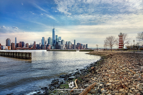 Lower Manhattan from Newport Lighthouse Park