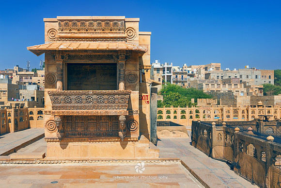 Rooftop of Patwa-ki-Haveli, Jaisalmer, Rajasthan, India