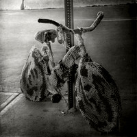 Olek's Crocheted Bike