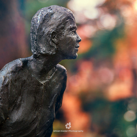 Portrait in the Graveyard