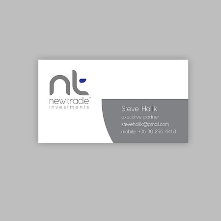 Business Card for New Trade Investments