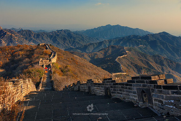 Camping on the Great Wall of China