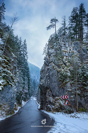 Passing thru Bicaz Gorge, Transylvania