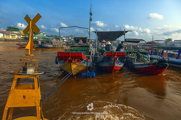 Can Tho, Floating Market of Cai Rang, Vietnam