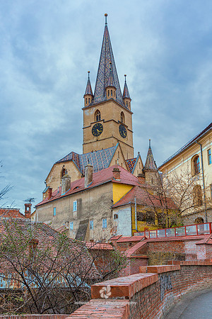 The Lutheran Cathedral of St. Mary, Sibiu, Transylvania, Romania