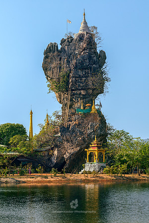 Kyauk Kalap Monastery, Hpa-An, Myanmar